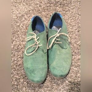 John Fluevogs Distressed Dress Shoe, Size 9